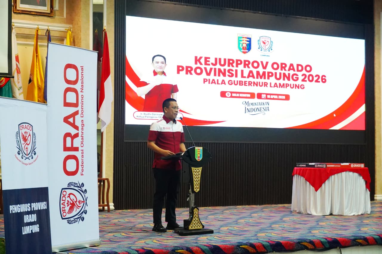 Lampung Siapkan Atlet Domino ke Nasional Lewat Kejurprov ORADO 2026